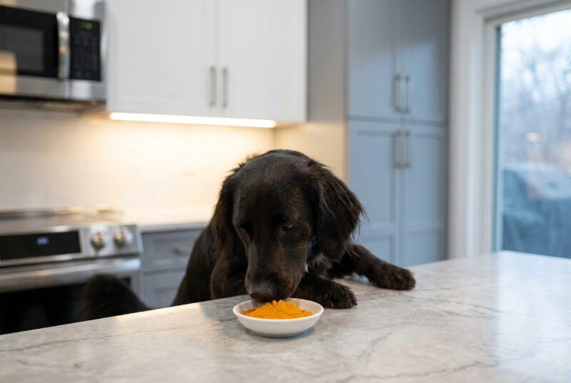 peut on donner du curcuma à un chien